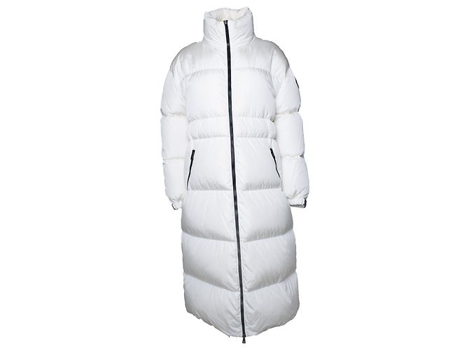 Moncler, Abrigo acolchado blanco - vista 5