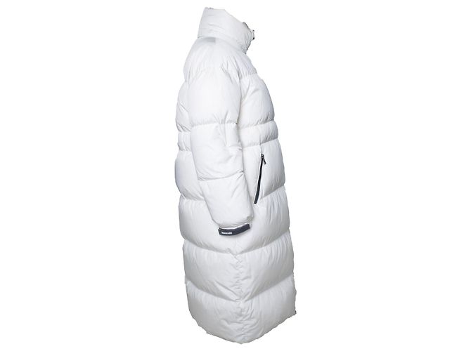 Moncler, Abrigo acolchado blanco - vista 6