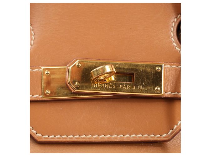 Haut à courroies Hermès HERMES Haut A Courroies 32 Borsa in Vacca Marrone Y:1995 - vista 16