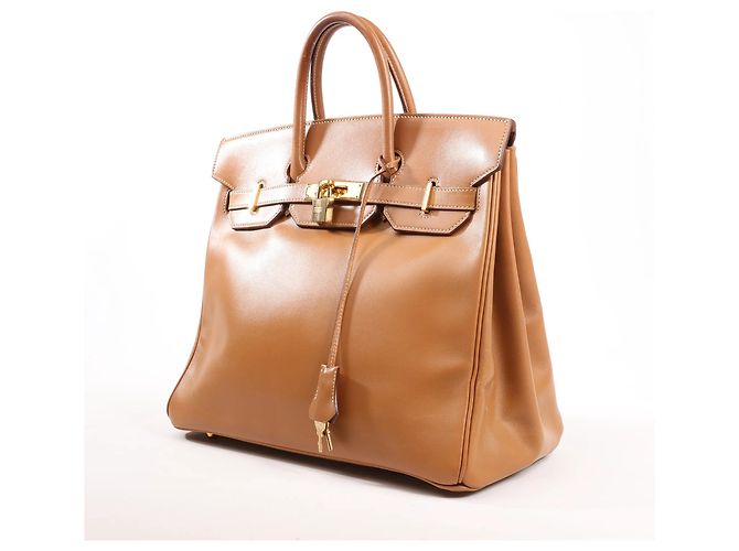 Haut à courroies Hermès HERMES Haut A Courroies 32 Borsa in Vacca Marrone Y:1995 - vista 2