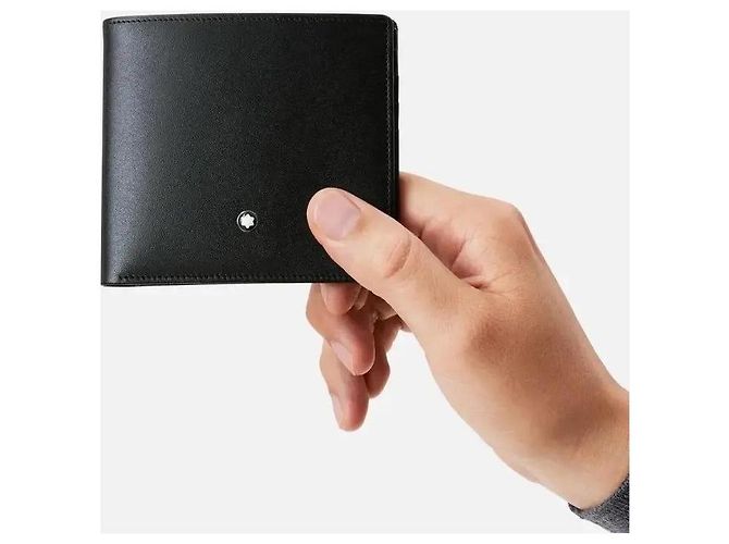 Montblanc MEISTERSTÜCK WALLET 8 COMPARTMENTS Black - view 2