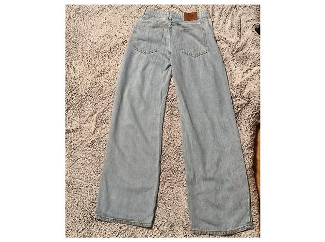 Vaqueros Claudie Pierlot azules de algodón - vista 2