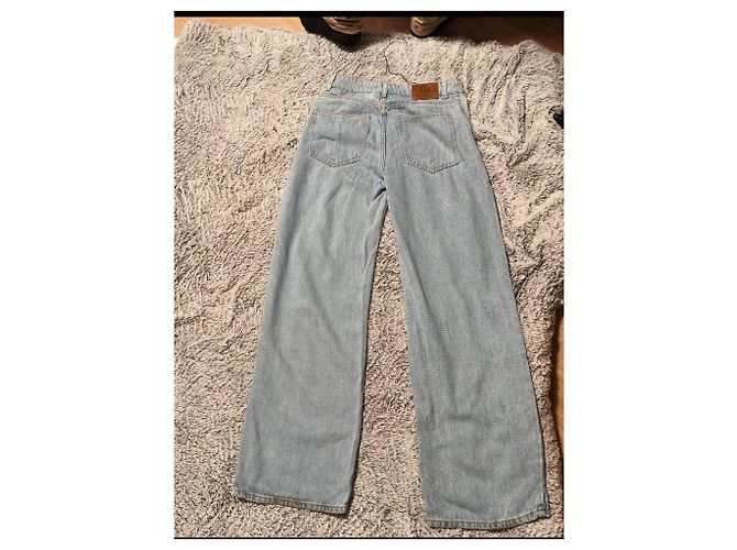 Vaqueros Claudie Pierlot azules de algodón - vista 3