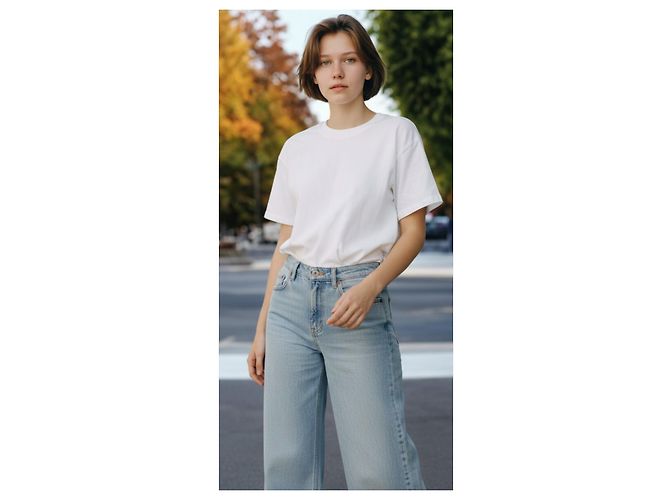 Vaqueros Claudie Pierlot azules de algodón - vista 4
