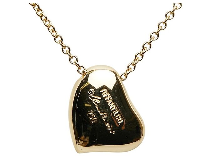 Collana Full Heart in Oro Giallo 18K di Tiffany & Co. D'oro - vista 3