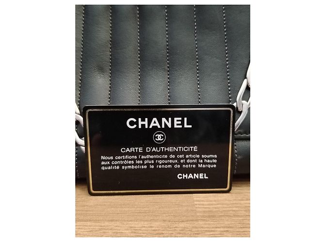 Chanel vintage mademoiselle Nero - vista 10