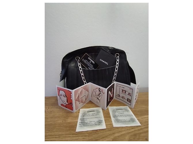 Chanel vintage mademoiselle Nero - vista 11
