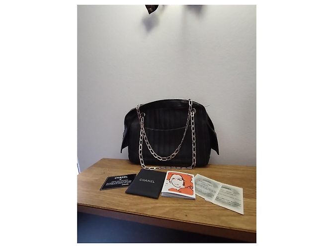 Chanel vintage mademoiselle Nero - vista 2