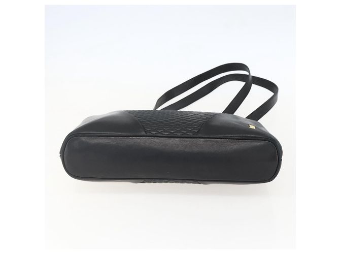 BALLY Borsa Tote in Pelle Nera Oro Auth bs31897 Nero D'oro - vista 5