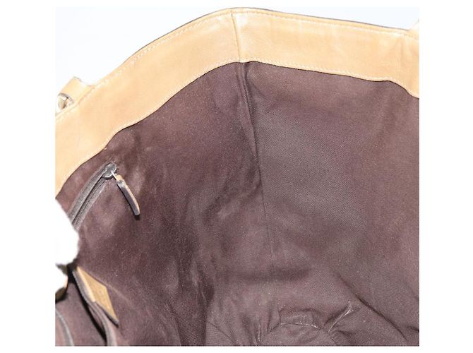 Borsa Tote Abbey GG Crystal Gucci Oro 211982 Auth 160848 D'oro - vista 19