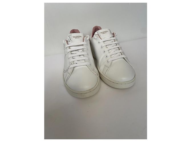 Valentino Garavani V-LOGO Leder Sneaker weiß - Ansicht 3