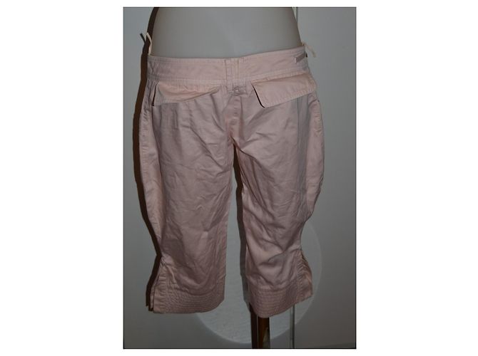 Pantalones cortos de algodón rosa Patrizia Pepe - vista 3