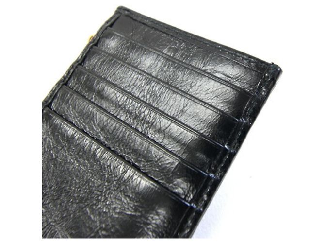 Billetera de cuero negro Prada - vista 5