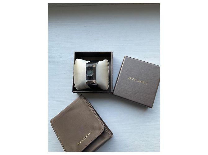 BULGARI 'IPNO' Keramik-Uhr Schwarz - Ansicht 2