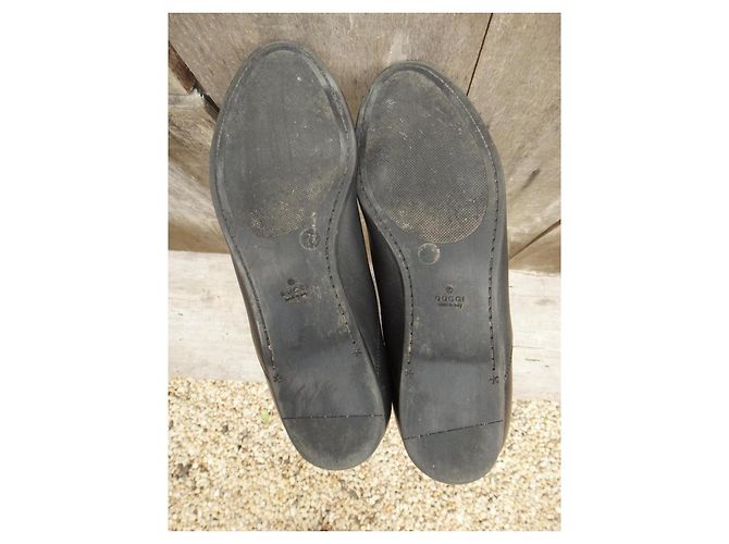 Botas Gucci de cuero negro - vista 6