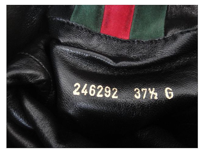 Botas Gucci de cuero negro - vista 8
