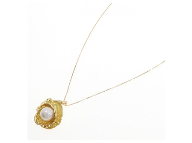 Autre Marque Collana di Perle Akoya Au750 D'oro - vista 2
