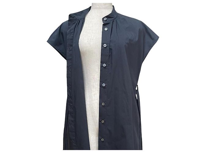 Autre Marque Abito Camicia a Maniche Francesi Erdos Blu Blu navy - vista 4