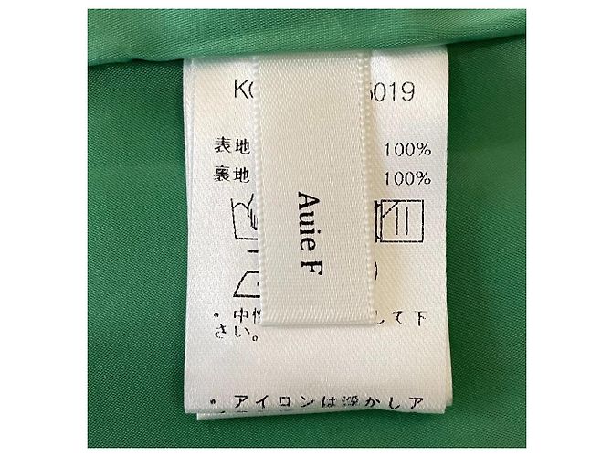 Autre Marque Falda Larga Jacquard AuieF Verde - vista 6