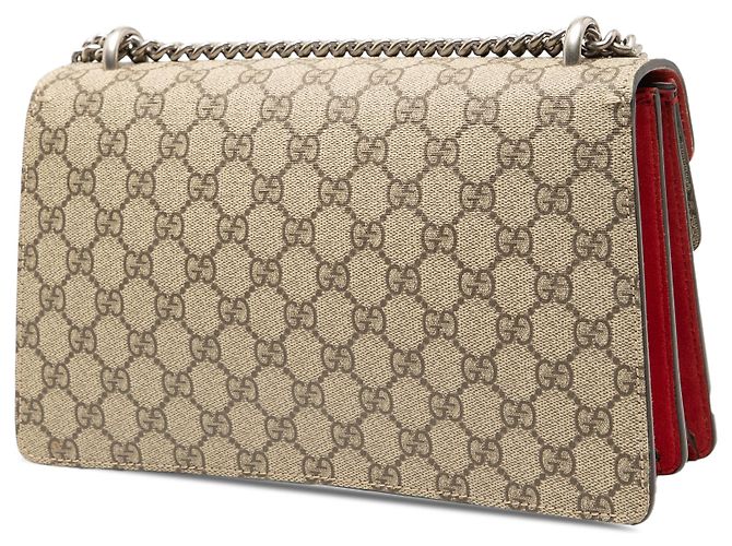 Borsa a tracolla Gucci Beige Medium GG Supreme Dionysus - vista 2