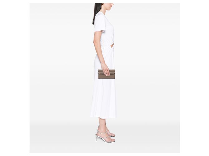 Cartera Longa Kelly Epsom Marrón Hermès Castaño Gris pardo - vista 7