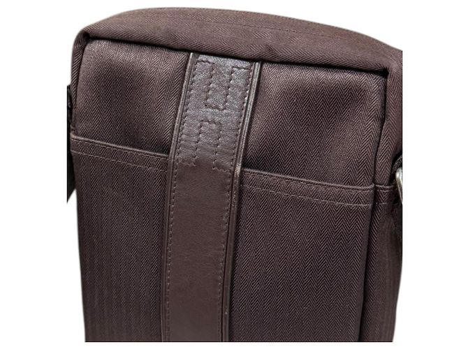 Borsa a Spalla Pochette Bandouliere PM Acapulco Hermès Marrone - vista 11