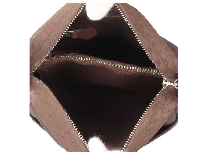 Borsa a Spalla Pochette Bandouliere PM Acapulco Hermès Marrone - vista 6
