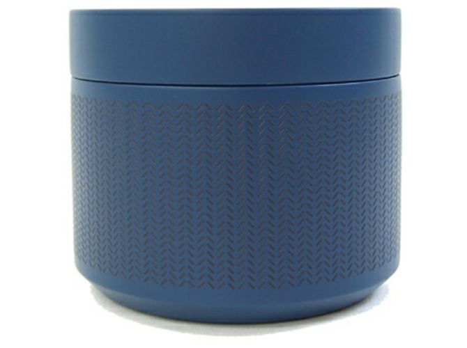 Scatola Boudoir Hermès in Blu Navy - vista 3