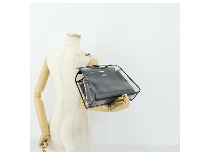 Bolsa de mão em vinil transparente GUCCI 000 2058 0548 5 Auth 151521 - Ansicht 23