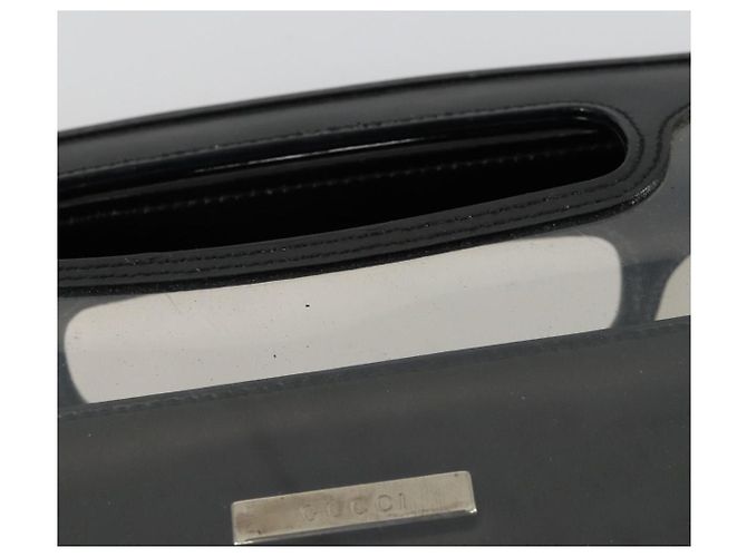 Bolsa de mão em vinil transparente GUCCI 000 2058 0548 5 Auth 151521 - Ansicht 8