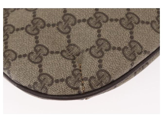Gucci Borsa a Spalla GG Supreme PVC Beige Oro 904 02 020 Auth ep12554 D'oro - vista 16