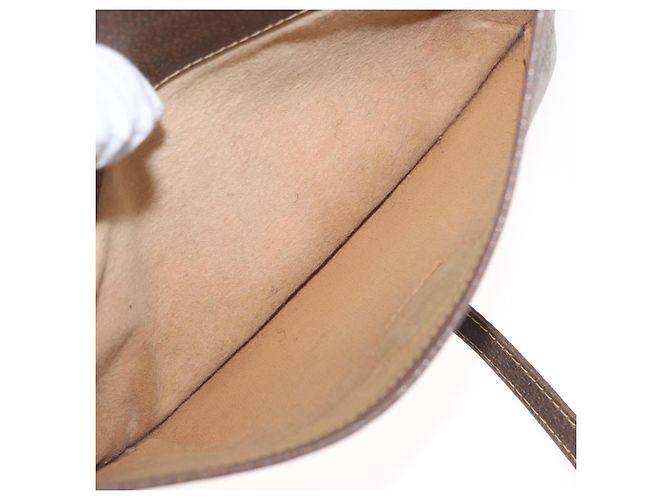 Gucci Borsa a Spalla GG Supreme PVC Beige Oro 904 02 020 Auth ep12554 D'oro - vista 21