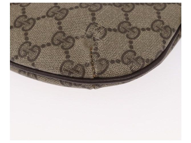 Gucci Borsa a Spalla GG Supreme PVC Beige Oro 904 02 020 Auth ep12554 D'oro - vista 9