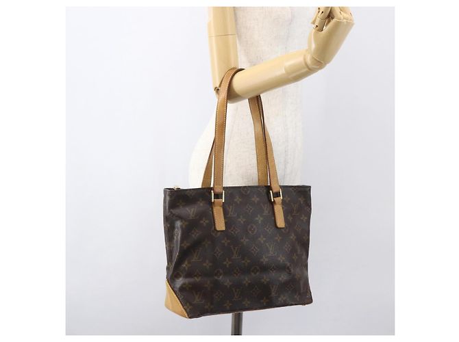 LOUIS VUITTON Borsa Tote Cabas Piano Monogram M51148 LV Auth ka1007 Monogramma - vista 22