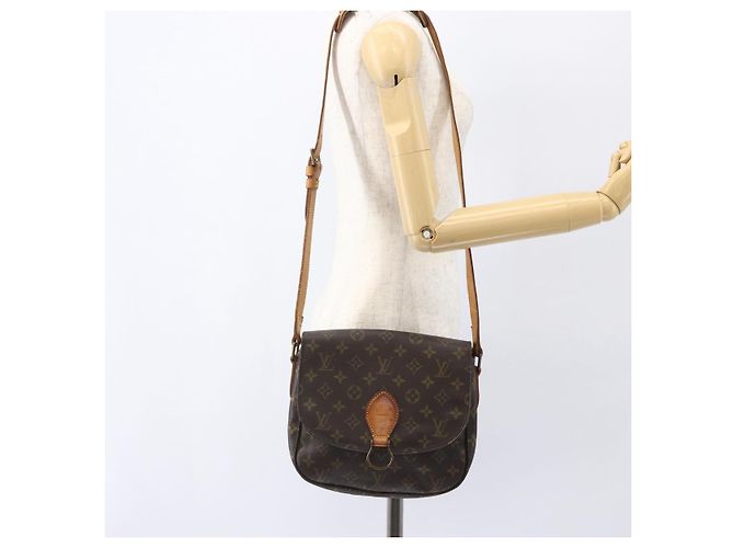 LOUIS VUITTON Borsa a Spalla Monogram Saint Cloud GM M51242 LV Auth 160638 Monogramma - vista 26