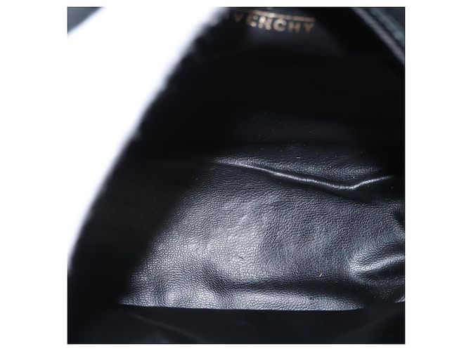 Borsa a Spalla GIVENCHY in Pelle Nera Oro Auth 153738 Nero D'oro - vista 11