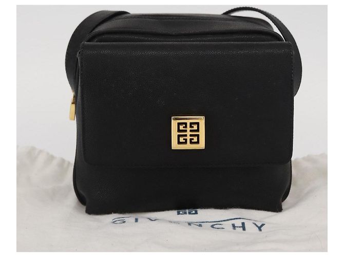 Borsa a Spalla GIVENCHY in Pelle Nera Oro Auth 153738 Nero D'oro - vista 12