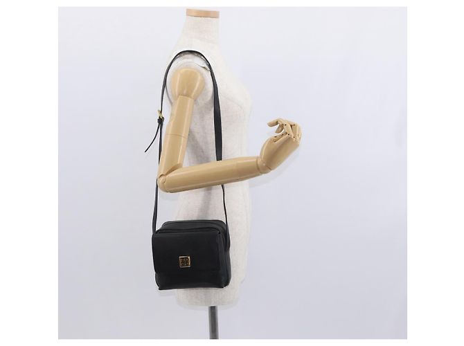 Borsa a Spalla GIVENCHY in Pelle Nera Oro Auth 153738 Nero D'oro - vista 24