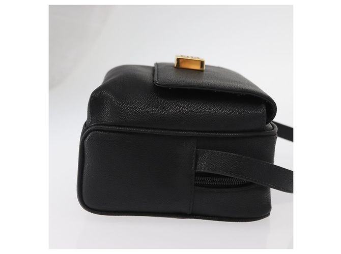 Borsa a Spalla GIVENCHY in Pelle Nera Oro Auth 153738 Nero D'oro - vista 3
