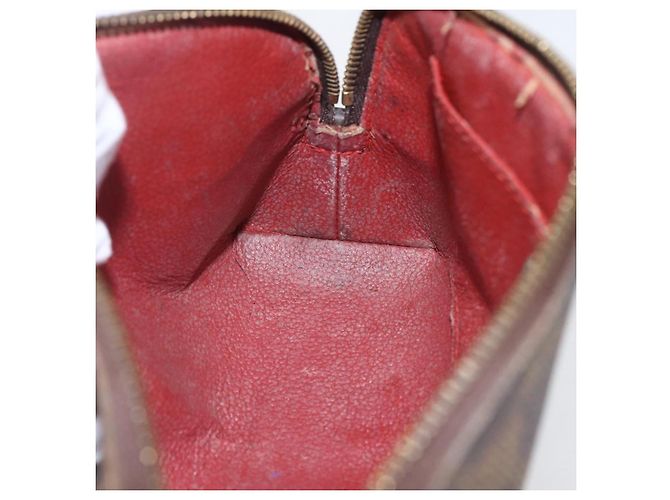 LOUIS VUITTON Pochette Cosmetica PM Damier Ebene N47516 Auth LV 157923 - vista 18
