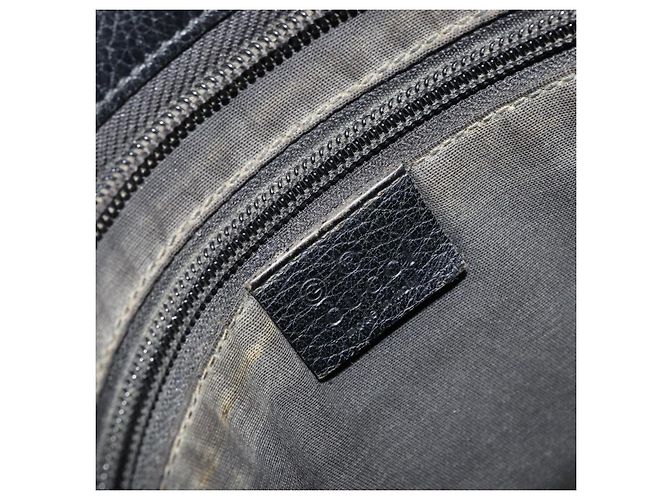 Borsa a Spalla GG Canvas Gucci Nera Argento 293572 Auth gh1400 Nero - vista 17