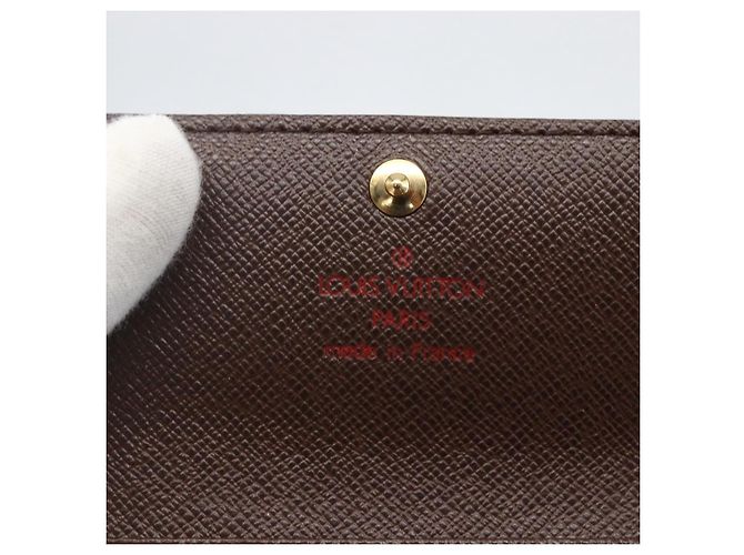 LOUIS VUITTON Damier Ebene Multicles 4 Key Case N62631 LV Auth 160340V - view 18