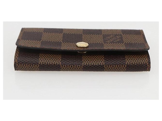 LOUIS VUITTON Damier Ebene Multicles 4 Key Case N62631 LV Auth 160340V - view 6