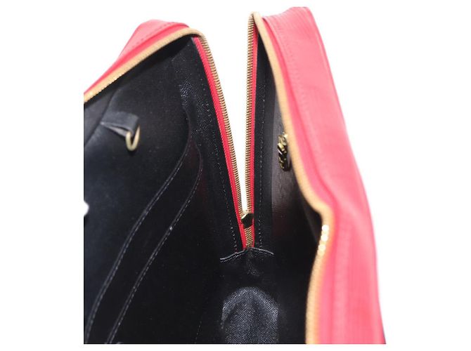 LOUIS VUITTON Epi Porta Documenti da Viaggio Borsa Business Rossa M54477 LV Auth 158635 Rosso - vista 21