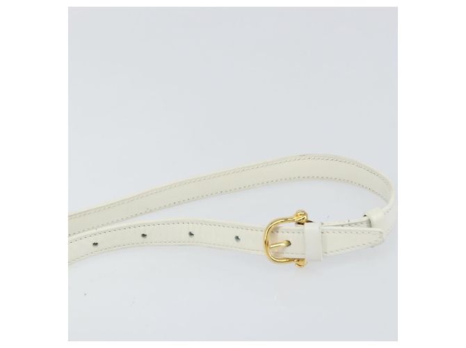 Céline Borsa a Spalla CELINE Macadam Horsebit in Pelle Bordeaux Oro Auth 157361 D'oro Bordò - vista 8
