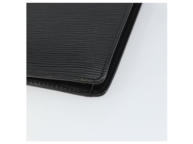 LOUIS VUITTON Epi Serie Dragonne Clutch Bag Nero M52612 LV Auth 160670 - vista 15