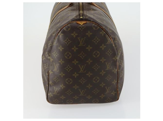 LOUIS VUITTON Borsa Boston Monogram Keepall 50 M41426 LV Auth 155038 Monogramma - vista 3