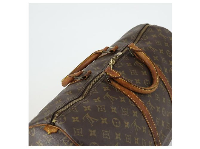 LOUIS VUITTON Borsa Boston Monogram Keepall 50 M41426 LV Auth 155038 Monogramma - vista 6