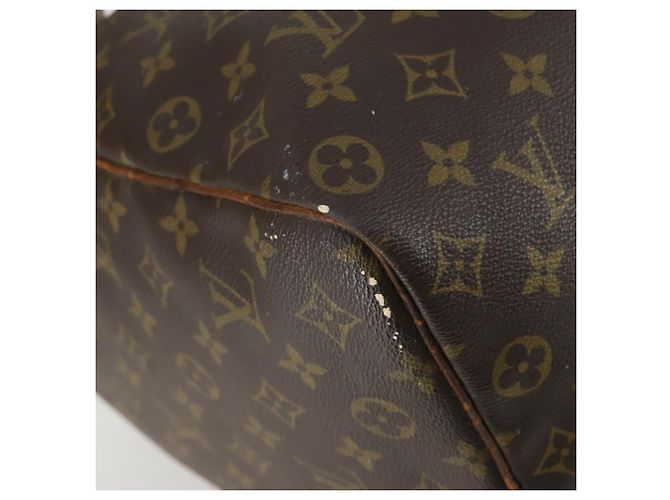 LOUIS VUITTON Borsa Boston Monogram Keepall 50 M41426 LV Auth 155038 Monogramma - vista 8