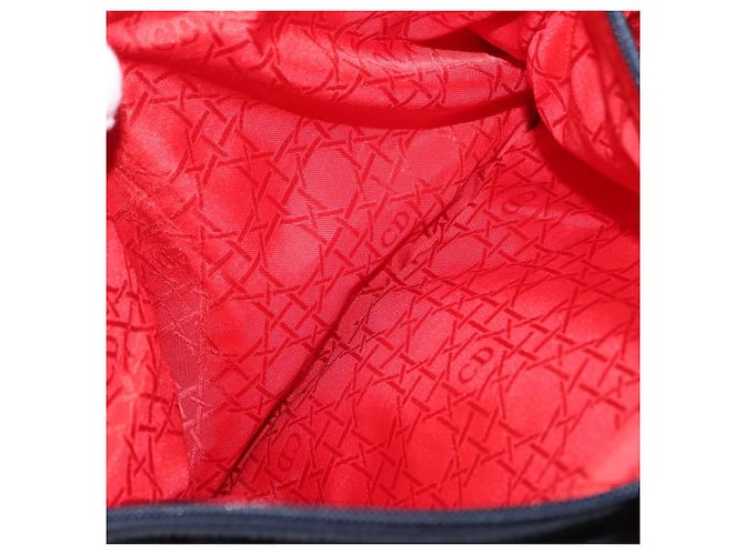 Borsa a Spalla Christian Dior Nylon Nero Oro Auth ka1164 D'oro - vista 25